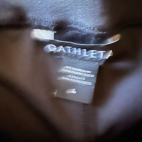 Athleta Trekkie Black Wicking Drawstring Skort Short Sport Active Skirt - Sz 6 - Picture 8 of 11